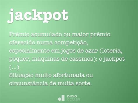 jackpot significado